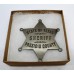John Wayne Rio Bravo Presidio County Sheriff Badge